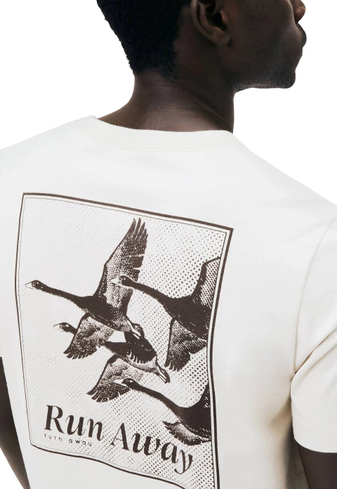 Camiseta Hering Masculina Comfort Super Cotton - Bege - comprar online