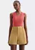 Shorts Feminino Em Alfaiataria - Caqui - loja online