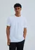 Camiseta Hering Areia Em Algodão Peruano - Branco