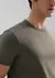 Camiseta Hering Areia Em Algodão Peruano - Verde - comprar online