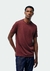 Camiseta Hering Areia Em Algodão Peruano - Marsala - comprar online