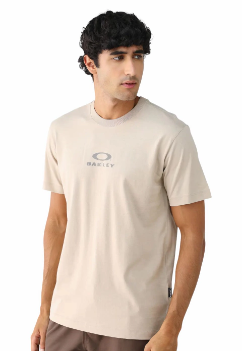 Camiseta Oakley Bark New Tee - Marrom/ Bege - comprar online