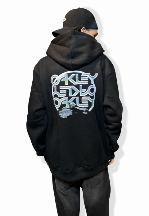 Moletom Oakley Chromed Hoodie - Preto - comprar online