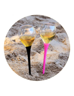 Taça Beach Queen Espumante Boccati (Haste Pink) - 520ml na internet