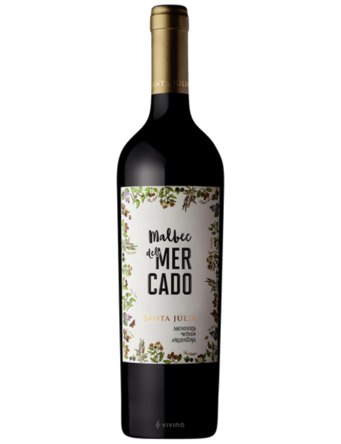 Vinho Tinto Santa Julia Del Mercado Malbec 750ml - comprar online