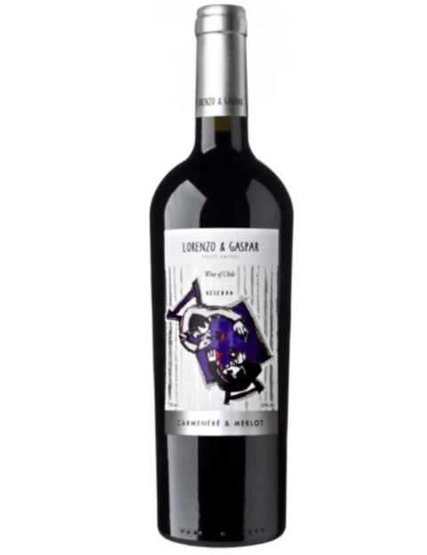 Vinho Tinto Tinajas Lorenzo & Gaspar Carménère/Merlot Gran Reserva 750ml - comprar online