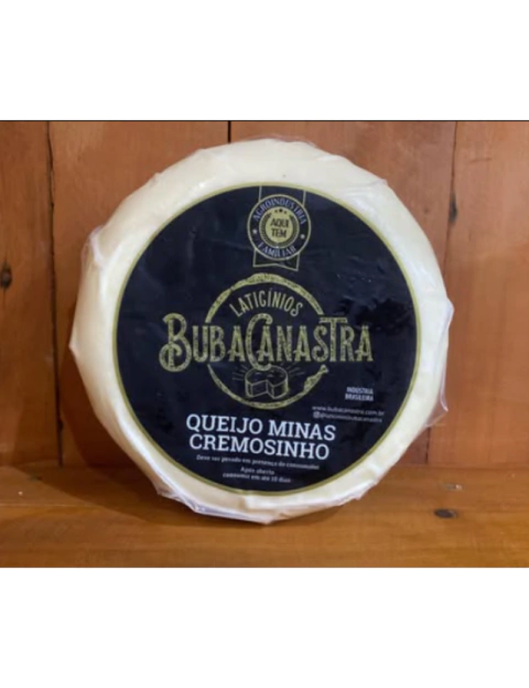 Queijo Minas Cremosinho BubaCanastra 500g - comprar online