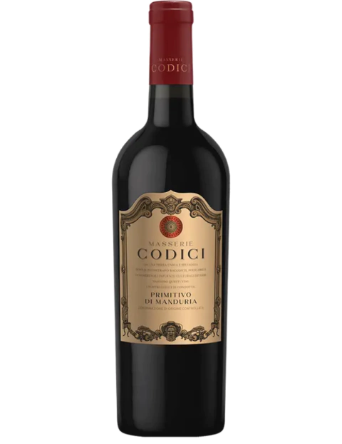 Vinho Tinto Codici Masserie Primitivo Di Manduria750ml - comprar online