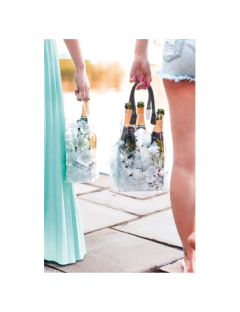 Ice Bag Boccati para 2 garrafas - Transparente na internet