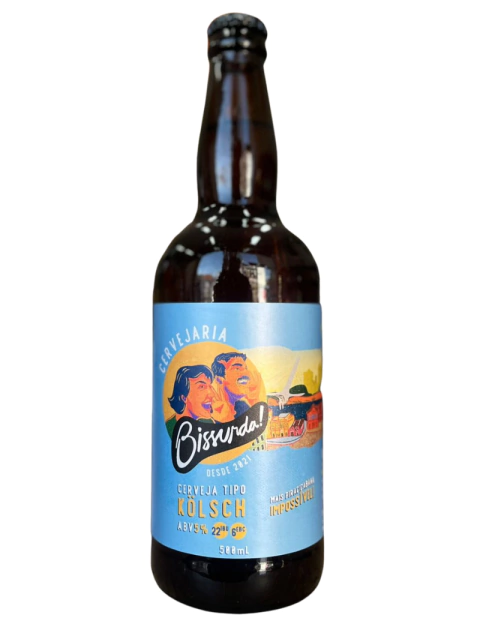 Cerveja Bissurda Tipo Kolsh 500ml - comprar online