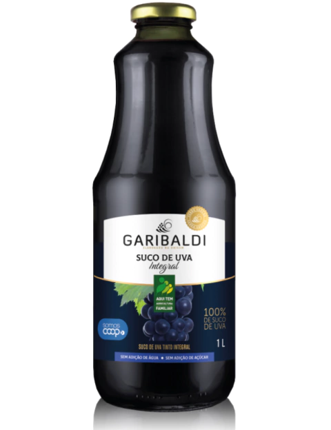Suco de Uva Integral Tinto Garibaldi 1000ml - comprar online