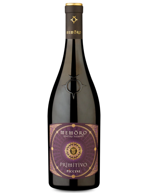 Vinho Tinto Memoro Quattro Elementi I.G.T. Puglia Primitivo 750ml - comprar online