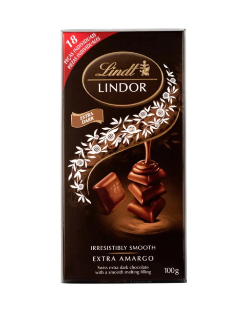 Chocolate Lindt Lindor Single Dark 60% 100g - comprar online