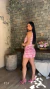 Conjunto Vichy Rosa F33 - comprar en línea