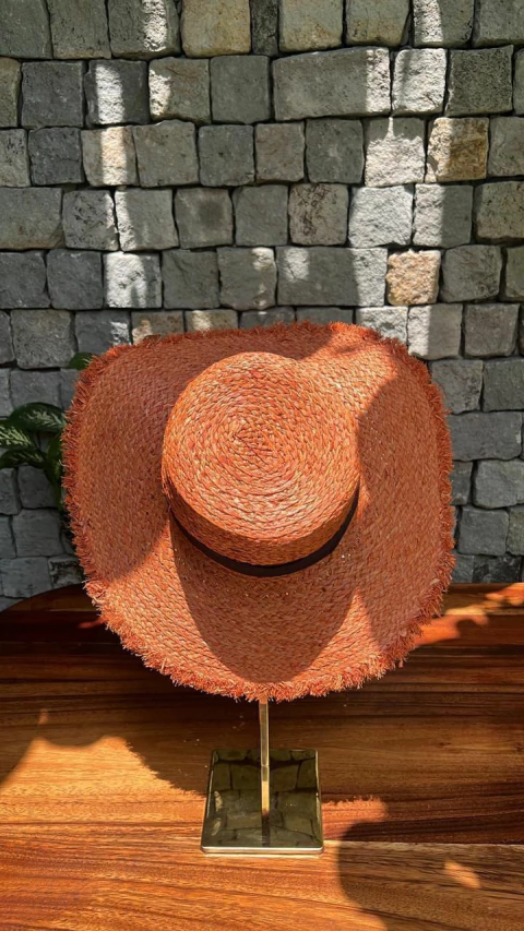 SOMBRERO LADRILLO DE PLAYA