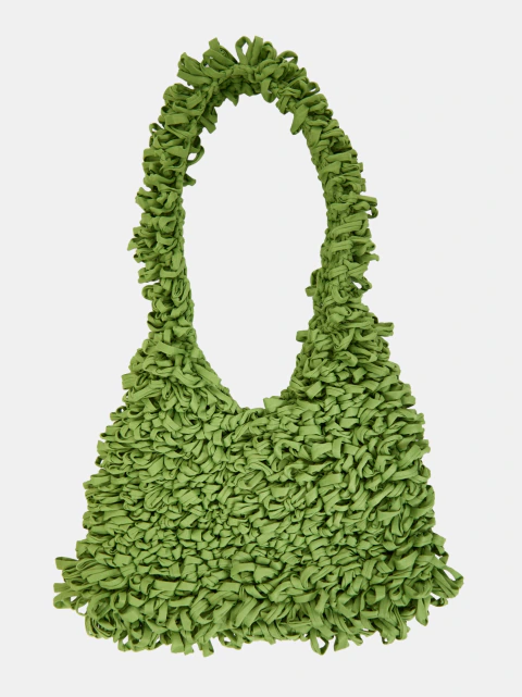 Bolsa Crochê Verde