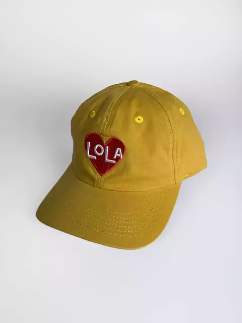 boné LOLA Amarelo