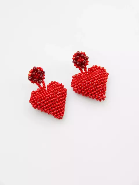 Brinco Coraçãozão Vermelho
