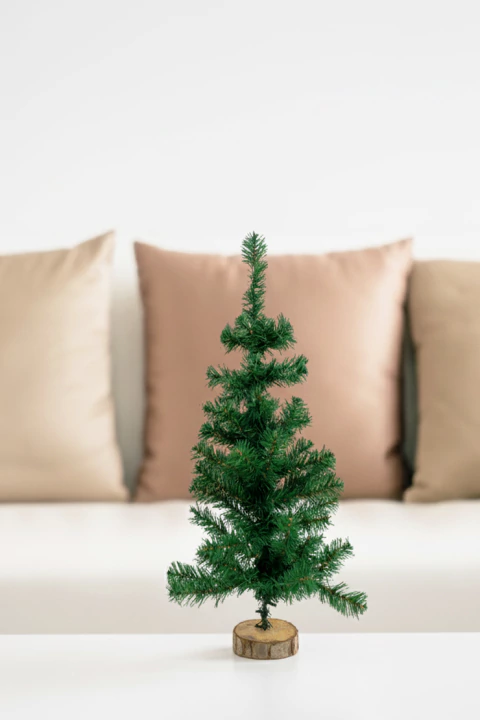 Arbolito de Navidad Deluxe Base Pino 90cm