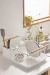 Escurreplato Metal Blanco con Asas de Madera Grande - comprar online