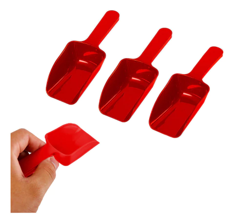 Pack Cucharin Plastico Chico 3 Unidades.
