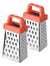 Pack Rallador Acero Cuadrado Mini 2 Unidades