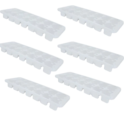 Pack Cubetera Plasutil 14 Cubitos 6 Unidades.