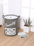 CESTO ROPA LAUNDRY DIBU GRIS - DM Bazar