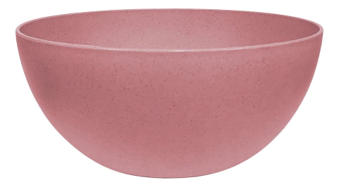 BOWL CAROL PLASTICO 26CM AREIA ROSA