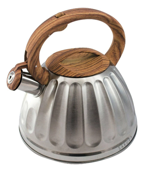 PAVA SILVADORA SAKURA SOHO KETTLE SILVER 3,2LTS