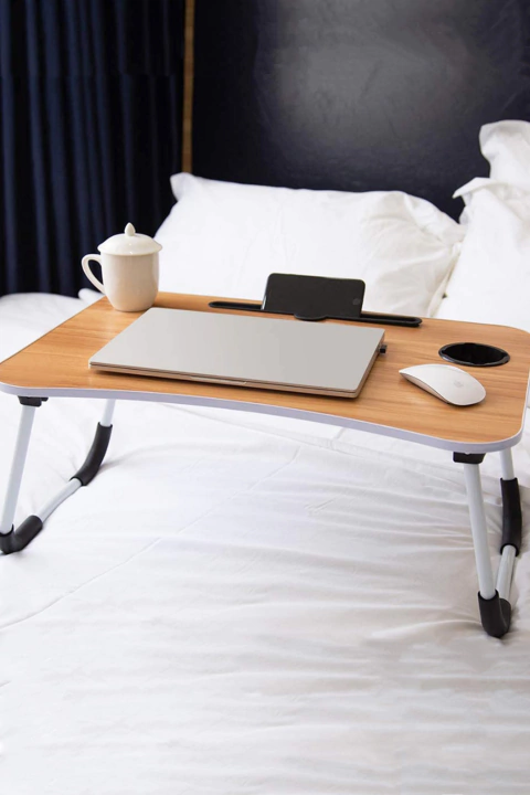 Bandeja de Cama Color Simil Madera - comprar online