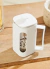 Cafetera Embolo Cuadrada Blanca 600ml - DM Bazar Gourmet – San Martín (Cocina y Hogar)