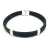 PULSEIRA COURO FIOS PRATA 925 - comprar online