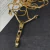 CORRENTE GROSSA CRISTO GRANDE BANHO OURO 18k - loja online