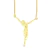 CORRENTE GRUMET PINGENTE CRISTO GRANDE BANHO OURO