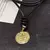 COLAR PRETO MEDALHA SÃO BENTO BANHADO OURO - buy online