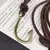 PULSEIRA COURO MARROM ANZOL BANHADO OURO - Demidio Design
