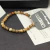 BEIGE JASPER STONE BRACELET WITH GOLD PLATING - buy online