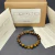 PULSEIRA PEDRA 8MM OLHO DE TIGRE OURO - online store