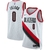 Portland Trail Blazers Damian Lillard Nike White Swingman Jersey - Association Edition