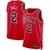 Chicago Bulls Lonzo Ball Nike Red Swingman Jersey - Icon Edition