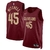 Cleveland Cavaliers Nike Wine Swingman Jersey - Icon Edition - Donovan Mitchell - Darius Garland