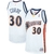 Golden State Warriors Stephen Curry Mitchell & Ness White Hardwood Classics Swingman Jersey