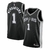 San Antonio Spurs Nike Black Swingman Jersey - Wembanyama