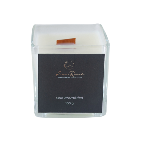 Vela Aromática Flor de Figo - Transparente 100g