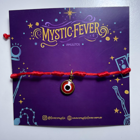 PULSERA OJO PROTECTOR - ROJA