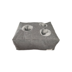 ALMOHADON CHICO CORDUR Y MELANGE X3 - comprar online