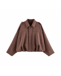 JAQUETA MAXI SUEDE - Viva Florentina