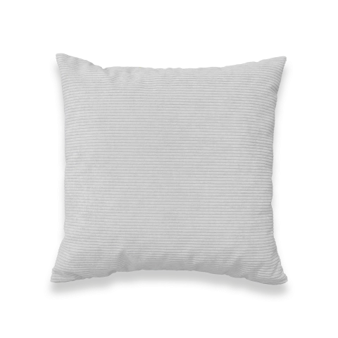 Almofada Tecido Côtelé Prime - Cor Linho - 45x45cm