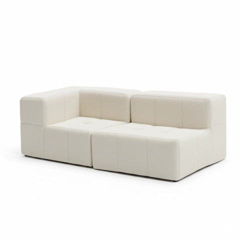 Sofá Modular 2 Lugares (1 Canto e 1 Centro) - comprar online